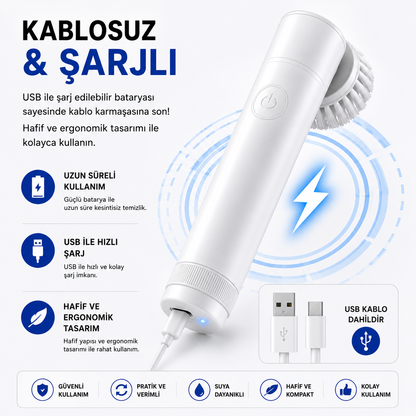 Clean Nest Şarjlı Temizlik Robotu